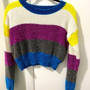 Colorblock sweater